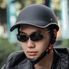 オートバイヘルメットファッションアダルトエレクトリック自転車拡張ブリム野球帽子スタイルライディングセーフヘルメット耐抵抗保護ギア