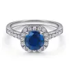 Femmes de luxe de luxe anneaux colorés 925 Ring Sterling Ring Fashion Bijoux de luxe pour les femmes anniversaire