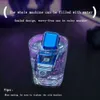 Wholesale Transparent Portable Sealed Waterproof Usb Charging Electronic Cigarette Lighter Antifall Lighter Cigarette