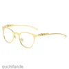 TOP Nível Original Cartere Designer Sunglass Fashion Toad Glasses Mens e feminino Novos óculos de sol Leopard Head Metal Metal Sun Frame com 1: 1 logotipo real