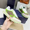 2024 New Designer Shoes Re-web Sneakers Men women casual shoes Leather rubber outsole platform outdoor lace-up round head Embroidered sneakers Size 35-45 with box