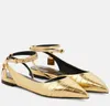 Elegant Women Summer Luxury Women Padlock Leather Sandals Shoes Lock & Key Nude Black Gold Leather Ballet Flats Easy Wear Lady Party Dress Walking EU35-43