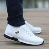Casual Shoes Men Business Male Pu Leather 2024 Sneakers Fashion Loafers Walking Footwear