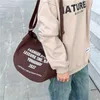 Borse da sera borsetta giapponese per designer vintage spalla moda spalla da donna lettere crossbody borse di grande capacità tote sac un principale