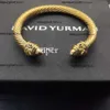 Nieuwe 2024 Dy Desginer David Yurma Sieraden Top Kwaliteit Bracelet Simple en Elegant Popular Woven Traped Rope Fashion Ring David Bracelet Punk Jewelry David Size 2 894