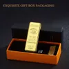 Vendre de cigarette USB HOT USB Gold Bar Shape Charge Box Box Box Box