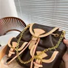 Diseñador de bolsos de lujo para mujeres Bolsas de cuero de cuero de cuero de cuero bolso de hombro para mujeres Bolso de axila