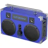 NYC Graffiti Bluetooth Boombox Ultra with Rechargeable Battery & Carrying Strap - Retro Style Speaker for Easy Portability & Wireless Music Streaming