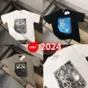 2024 Zomer Leowe Mens T-shirt mode casual t-shirts Men 3d Letter Streetwear Designer Loe shorts mouw katoen wij kleding shirts t-shirt tops