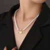 Gioielli designer Collana designer Collane a ciondolo Collaro Catena di San Valentino Gioielli Premium Saturno Pearl Neckace Regalo per la mamma