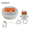 Digital BBQ -termometer trådlöst kök ugn mat matlagning grill rökare kötttermometer med sond och timer temperaturalarm 240415