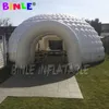 10MD (33 stóp) z dmuchawą bezpłatną dostawą powietrza Podtrzymywane nadmuchiwane kopuły z kolorowymi światłami LED Blow Up Igloo Tents Hall na wesele/ imprezę