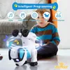 ANIMALI ELETTRICI/RC Remote Control Robot Dog Toy Programmabile Interattivo Smart Dancing Robot RC Dog con i giocattoli elettronici per bambini T240428