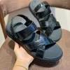 Sandalen Authentiek Echt waar Alligator Leer Dubbele purpose Heren Casual Black Echte exotische krokodillenhuid Mannelijke slippers Flats