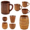 Tassen Jujube handgefertigtes Wasser Kaffee Tasse Tee Bier Tasse Saftmilch Tasse Getränke Tasse mit handgefertigtes Kaffee Bier Tasse Vintage Geschenk J240428