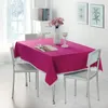 Tala de mesa A129Solid Color Combutleloth_tablecloth Tabela de mesa Tobeira de mesa Plain moderna café simples