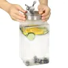 Garrafas de água Copo de dispensador de bebidas de vidro |0,75 galão de bebidas servir de acessórios verre