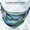 Hangmat kamperen Outdoor meubels Hangende touwstoel Swing Garden Lui bed met kussen 240411