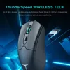 Thunderobot ML602 Wireless Gaming Maus PAW3395 26000DPI 650IPS 64G Leichtes symmetrisches Formular Trimode für Laptop -PC -Spieler 240419