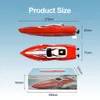 Rc Boat Remote Control Radio 2.4G Double Motor High-Speed Speedboat Childrens Race Boat Water Competitive Outdoor Kids Toys Boy 240417