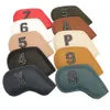 Nombres Protector Case Brodemery Protective Cover Golf Club Iron Heascover Headcovers Head 240424