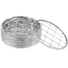 Decoratieve bloemen 12 PCS Bloemarrangement Penhouder Vaas Grid Herbruikbare Mason Jar Leveringen Iron Gird Bloem