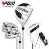 312 AGE RAGAZZI RAGAZZI GUIL GOLF CLUC SET Full Set Gift Childrens Junior School Practice Learning Carbon Swing Bag Driver Iron 240425