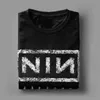 Herr t-shirts nin herrar t shirts mode t shirt kort slve rund hals t-shirt 100% bomull födelsedagspresent kläder t240425