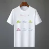 Mens T Shirt Multicolor Polos Polo Women Men Stylist Tshirt Pure Cotton Tees Classic Senior Designer Clothes Top1