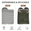 Sac de couchage ultralight compact enveloppe potable sac de couchage d'hiver