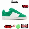 00S Designer Casual Shoes for Men Women Classic OG Plate-Forme Leather Suede Flat Sneakers Dark Green Gum Black Grey Green Mens Luxury 00 Trainers