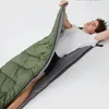 75*210 cm Portable Sleep Sleep Gort Outdoor da viaggio per escursioni in poliestere poliestere Pongee Salba per sacco a pelo con federa 240418