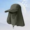 Berets Unisex Outdoor Fishing Hat UV Protection Removable Sunshade Quick Drying Ear Neck Cover Caps Waterproof For Hiking