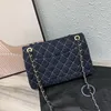 Nouvelle marque sac fourre-tote sac de créateur réel cuir aaa qualité gol / argent chaînes cowboy garçon sac messager sac hobo crossbody double volet femme sac à bains porte-sac portefeuille ld2 # 1113