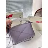 Mini Lady Katman Tasarımcı Omuz Loe Su geçirmez İspanya tarzı bulmaca üst çanta Cowhide Cüzdan Hafif Çantalar Tembel Geometri 20cm Crossbody Z99i