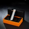 High-End-Custom Laser Laser-Gravurmuster USB-Gebühren für Zigaretten lieferbarer Metallmeter