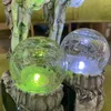 屋外ソーラーランプ妖精の女の子エンジェルフィギュア彫刻明るい工芸装飾品LEDランプ防水庭園ヤードランドスケープライト240419