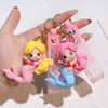 2024 NYA VACKRA MERMAIRAID KEYCHAIN ​​PENDANT DOLL SILICONE CAR KEYCHAIN ​​PVC GIFT POSSITAL