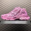 Chaussures de coureurs de piste de créateurs 7.0 7 femmes pour femmes rose tout noir blanc beige baskets violet rose multicolore plateforme de luxe colorée femme entraîne