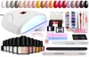 NXY Nail Art Kits Kit complet 20 couleurs Gel Polon avec la lampe Top Base Coat Glitter Vernis Decoration Profession Tools DIY Tools 2206099171712