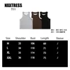 Nxxtress American Retro Fashion Vest di FINING DUE giubbotti uomini e donne Oversize Sports Inshirt Thirt Thirt Tops 240426