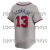 2024 City Connect Baseball Jerseys Austin Riley Ronald Acuna Jr. Ozzie Albies Matt Olson Sean Murphy Eddie Rosario Brave Max Fried Marcell Ozuna