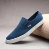 Casual Shoes Spring Autumn Men loafers mode sneakers man canvas andas lågklippt slipning droppe