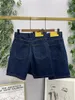 Herren Jeans Sommerstickte Denim Shorts Top Full Sticker Trendkomfort für Männer und Frauen können hochwertige 2024 sein