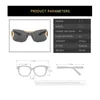 Lunettes de soleil Vintage Femmes en une seule pièce Y2K Girls 2024 Brand Designer sans crain