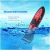 Hair Trimmer Kairui Waterproof Clipper Długość wycinania Regulowane naładowanie mężczyzn Shaver Shaver Razor Cicha Dziecko 211229 Drop dhsye