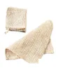 Pinceles de baño esponjas Scrubbers 25 cm Toallas de malla de jabón de sisal natural cara y cuerpo exfoliante de tela entrega de caída en casa Gerde 9324058