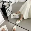 Slippers ontwerpers vrouw flats schoenen mode ondiepe slip op vrouwen zachte zool ballet schoenen dames casual outdoor ballerina schoen