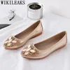 Casual Shoes Pointed Toe Flats Ladies Loafers Creepers Harajuku Big Size Woman Women Designers Buty Damskie