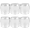 Storage Bottles Bottle Jars Portable Lid Glass Mason Yogurt Canning Aluminum Travel Lids 6pcs Containers Pot Baby Container Food Mini